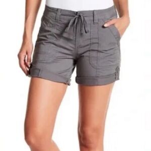 NWT Marty Roll Up Shorts Grey Size 2 Nordstrom Army High Rise Convertible Short‎